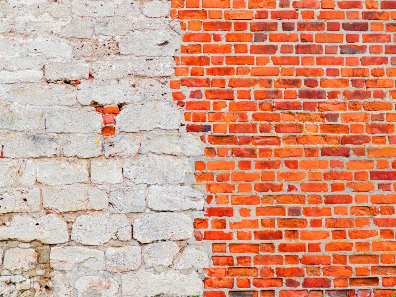 Brick House Limewashing in Longmont, CO