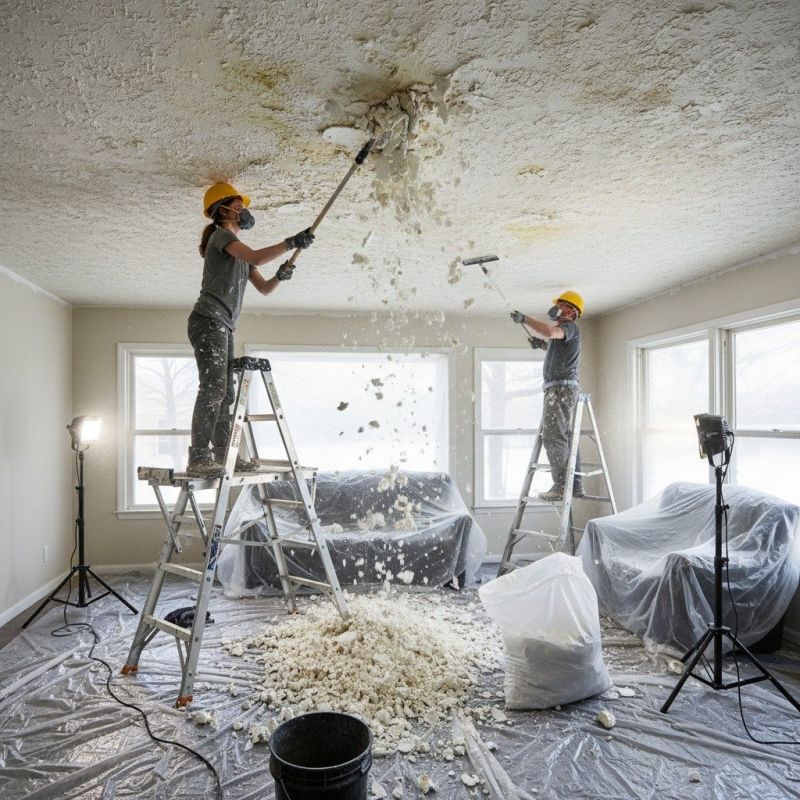 Ceiling Texture Removal in Waco, TX