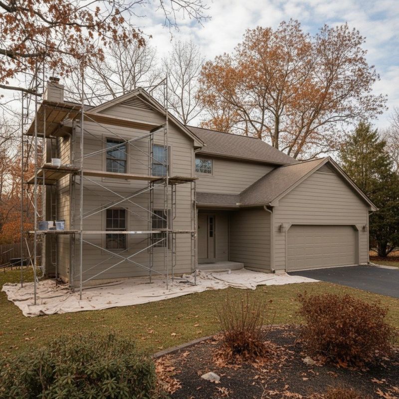 Exterior Garage Painting in Fort Collins, CO
