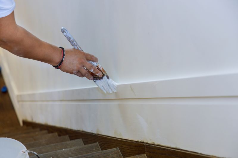 Indoor Staircase Painting in Waco, TX