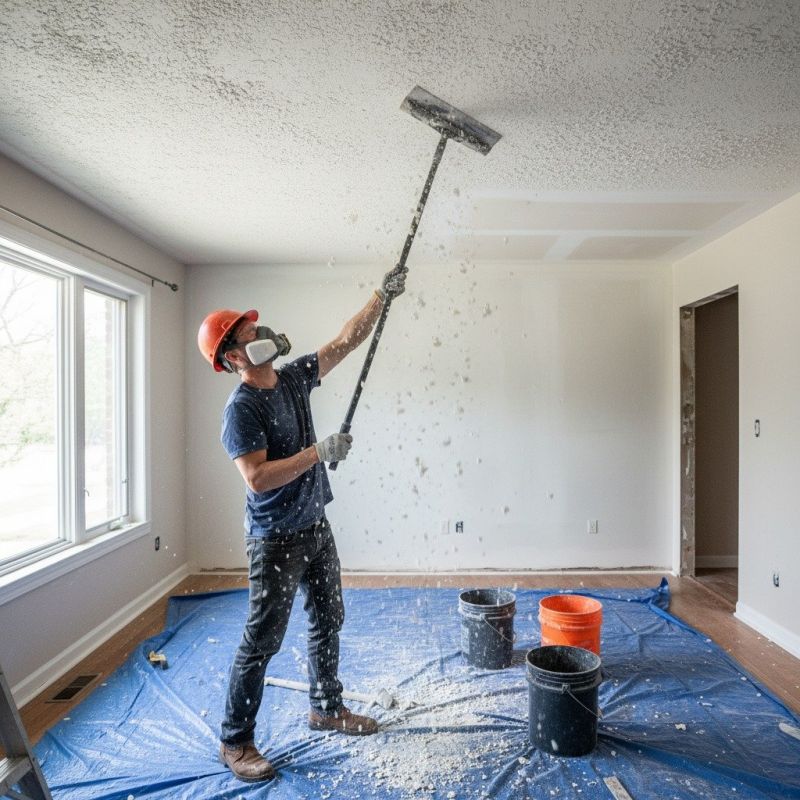 Swirled Ceiling Removal in Waco, TX